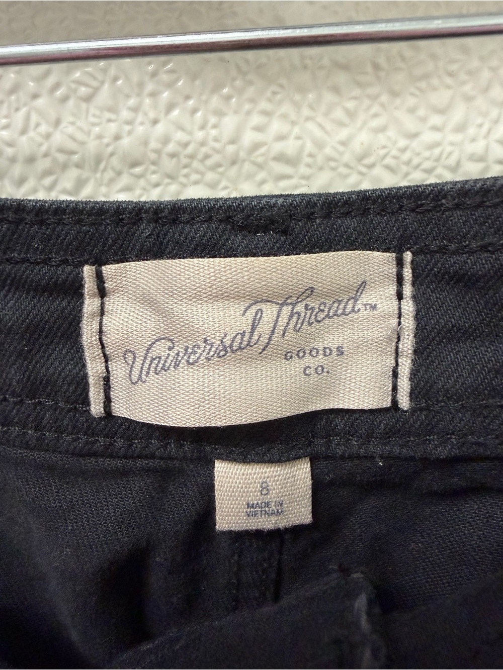Universal Thread Black High-Rise Wide Leg Jeans - Picture 3 of 4